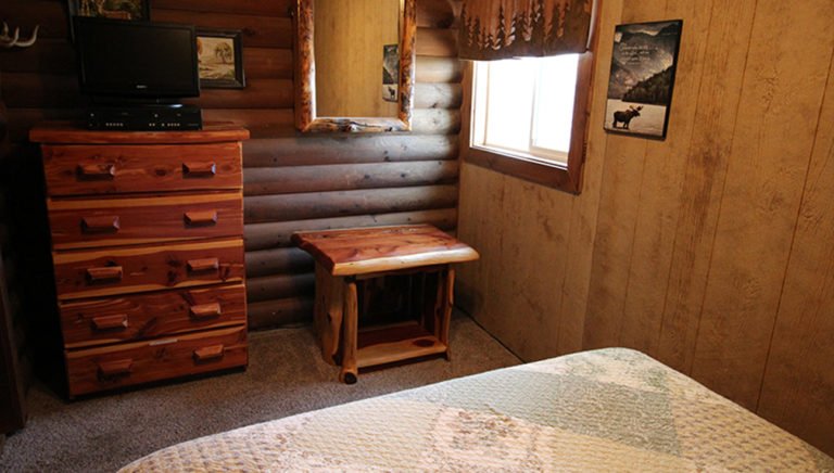 Optional 3rd Bathroom View #2 Split Oak Log Cabin